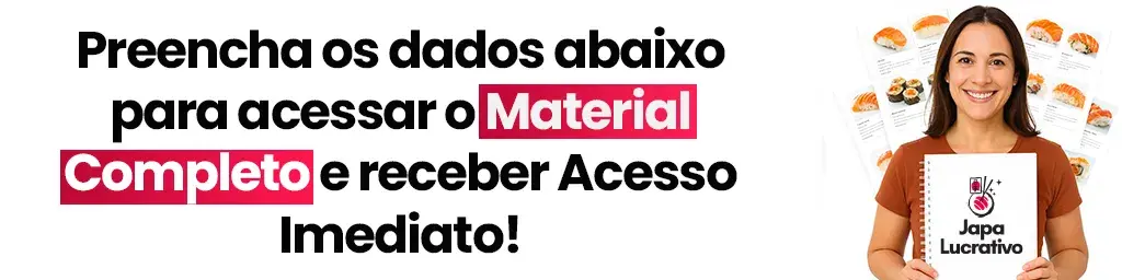 +150 Receitas de Sushi – Japa Lucrativo